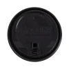 2-21-1.webp Capace de unică folosintă, negre, cu safelock, din plastic, pentru pahare din carton
