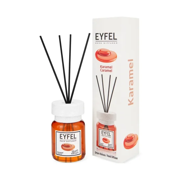 Odorizant de cameră cu bețe Eyfel, Caramel