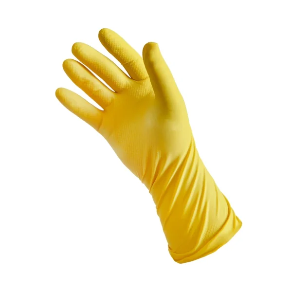 Mănuși de unică folosință, pentru menaj, galbene