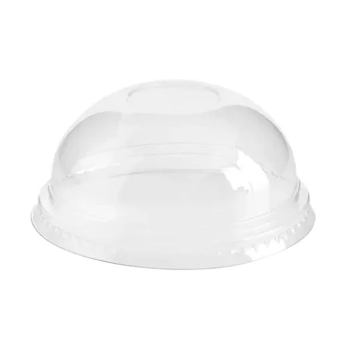 Capace unică folosință, din plastic, bombate, fără gaură