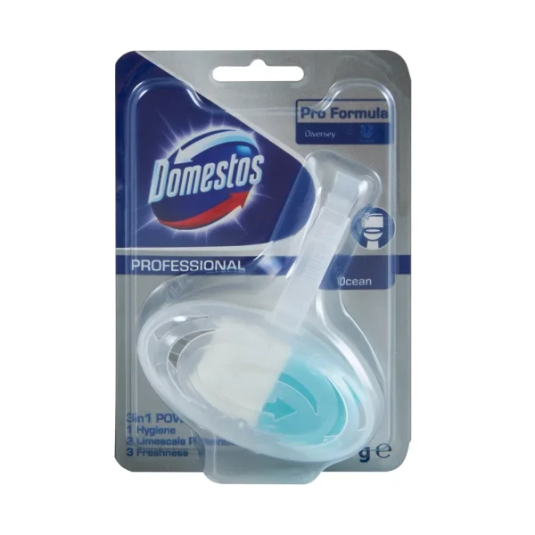 Domestos Pro Formula Rim Blocks 3 în 1 Ocean Odorizant Pentru Toaletă