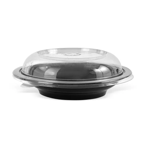 Tura-12-_0053_1.webp Bol salată unică folosință, negru, rotund, din plastic + capac