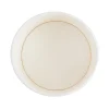 Bol supă de unică folosință din carton natur, interior alb, cu capac plastic
