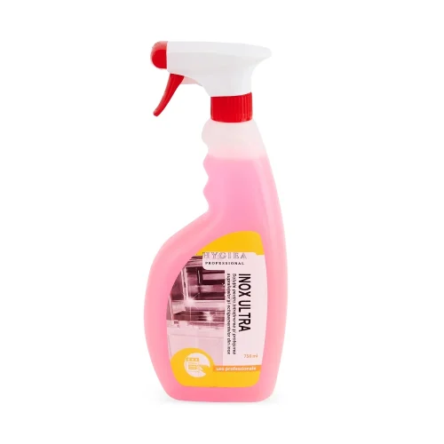 Soluție pentru suprafețe din inox, INOX ULTRA, 750 ml
