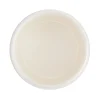 Bol supă de unică folosință din carton natur, interior alb, cu capac plastic