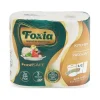 Role prosop din hârtie Foxia, 3 straturi, 23 m, 2 bucăți/set
