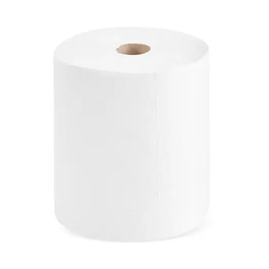 Rolă din hârtie albă, 2 straturi, 100 metri