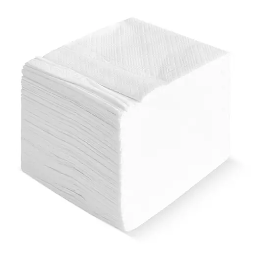 Hârtie igienică pliată tip Z, pentru dispenser, 10 x 10 cm